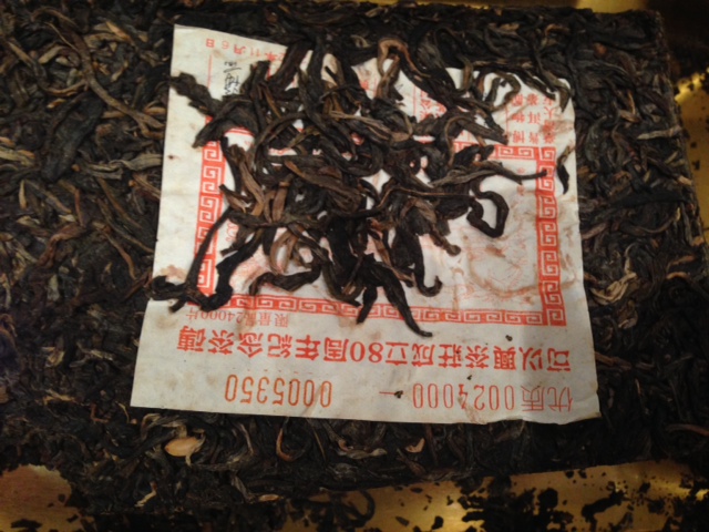 Ein Schock von Preis des Tees