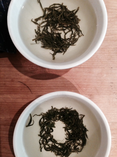 Ein Bildvergleich von Emei Maofeng 峨眉毛鋒