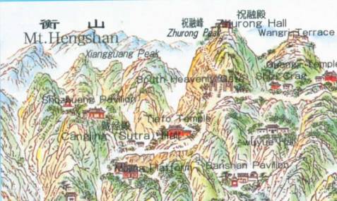 Hengshan Map Hengshan Map