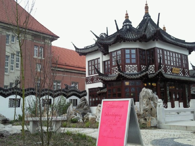 Ein Teehaus, sehr chinesisch