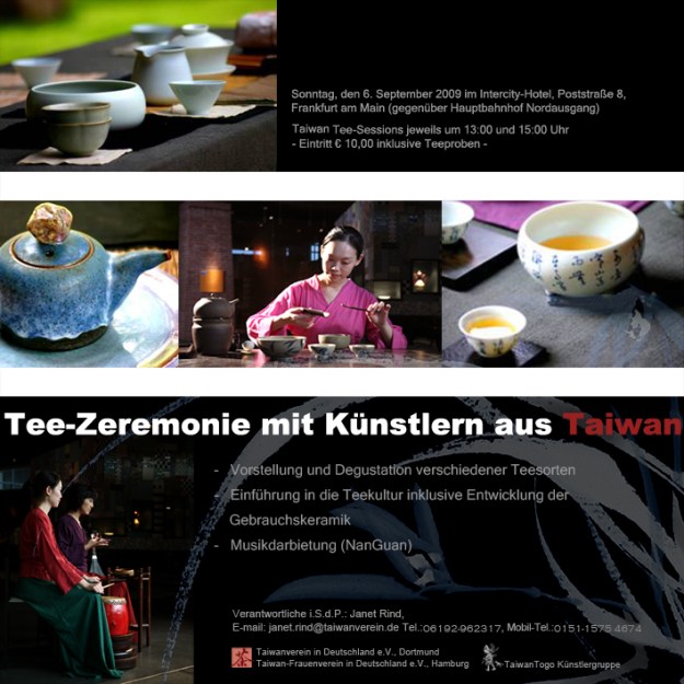 Einladung zur Tee-Zeremonie in Frankfurt